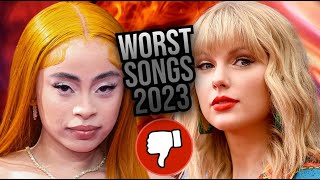 The Top 10 WORST Hit Songs of 2023