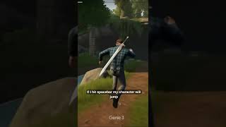 Testing Out Google Genie 3D Model