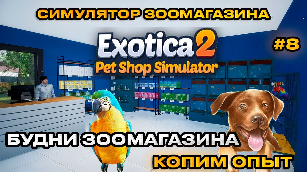 Exotica 2 Pet Shop Simulator : Симулятор зоомаркета СКУЧНЫЕ БУДНИ ЗООМАРКЕТА [Прохождение][8]