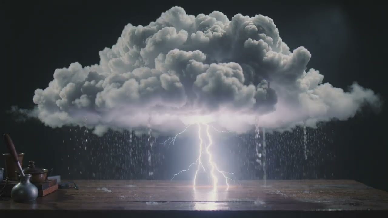 [AI ASMR] Creating a Stormy Day 폭풍우 치는 날 만들기⛈️