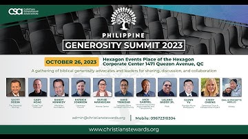 Philippine Generosity Summit 2023