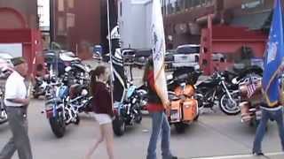 veterans tribute motorcycle Screaming Eagle Bar and  Restaurant Waterloo , Iowa