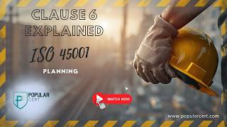 ISO 45001 Clause 6 Explained | Risk Registers & Legal Requirements | Planning