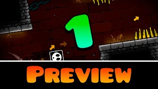 💥 DASH FULL VERSION! | PREVIEW 1 | Geometry Dash 2.204