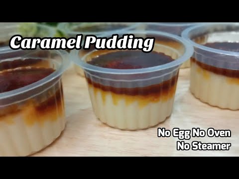 CARAMEL PUDDING NO OVEN - NO STEAMER- NO EGG || Reni Bunda Ara