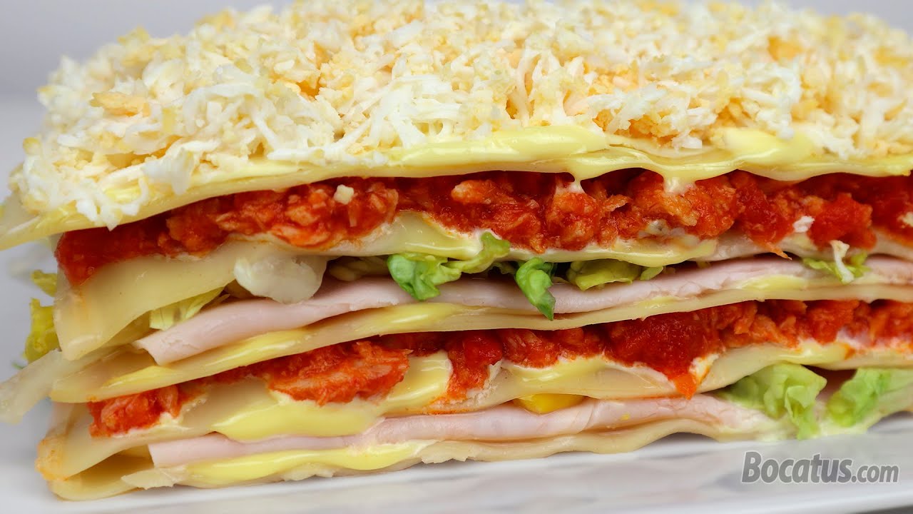 Lasaña de Verano (sin horno)