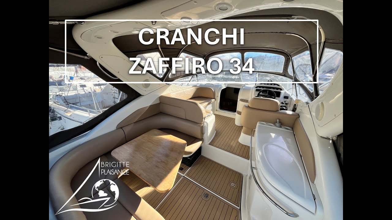 Cranchi Zaffiro 34 – Day Cruiser 2006 –  VENDU/SOLD