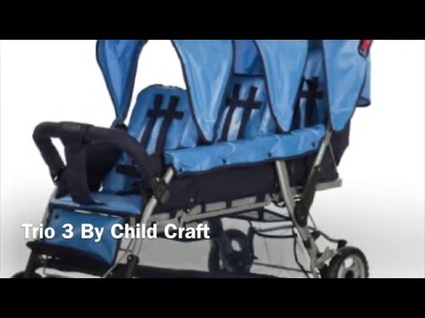 child craft triple stroller