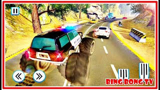 Offroad Police Truck Gangster Driver 3D - Cop Car Chase Simulator | Best Android GamePlay -VideoGame screenshot 5