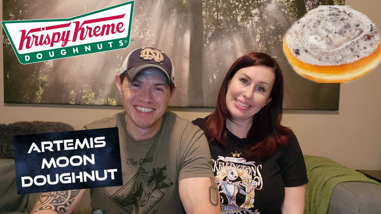 Krispy Kreme Artemis Moon Donut YouTube