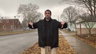 Time lapse of cold front moving through Niagara Falls, NY 2/24/19