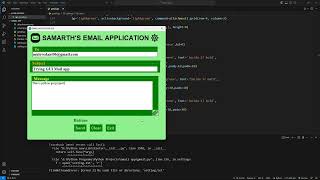 Python Email Application with GUI