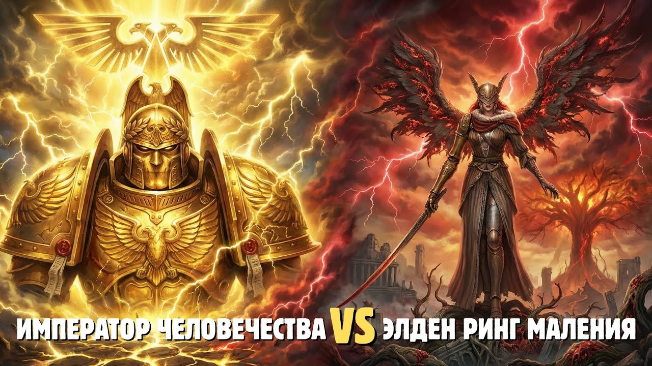 МОЖЕТ ЛИ ИМПЕРАТОР ЧЕЛОВЕЧЕСТВА ЗАХВАТИТЬ ELDEN RING? БИТВА С МАЛЕНИЕЙ!