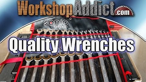 Sonic Combination Wrench Set In Pouch 602603