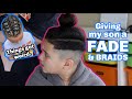 FIRST TIME Giving My Son a Fade at Home! 🙃 | Sarah Rae Vargas