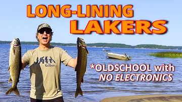 Long-Lining Laker LIMIT (How To Tie & Use a 3-Way Rig)