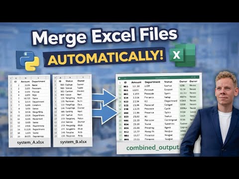 Merge Multiple Excel Files Automatically with Pandas