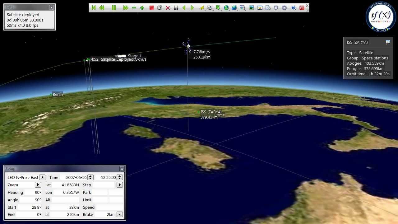 Moon2.0 Follow Satellite