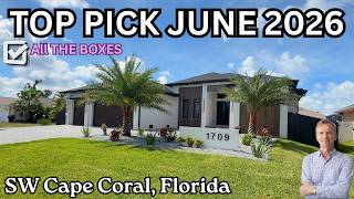 TOP PICK POOL HOME NEW CONSTRUCTION  SW CAPE CORAL, FL