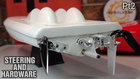 Rc Boat Build Part 2 - Dead Ahead Rc 16" Wet Pedle