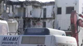 Pirates Inn, Dania Beach Florida: Demolition Unfolds Slideshow 1B