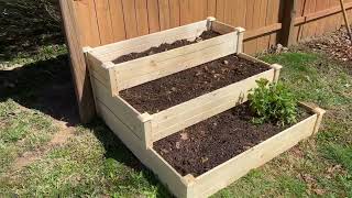 Review of Aowos 3 Tier Raised Garden Bed, Outdoor Tiered Elevated Planting Planter Box