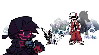 Frostbite But Evil Boyfriends Vs Dead Red Fnf Sprites Fight Fan Made Custom Theme
