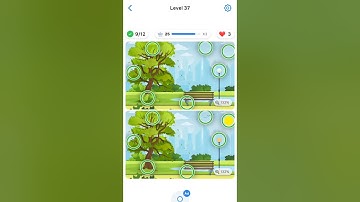 Differences Game Level 37 - Find the 12 Differences! #relaxing #gaming