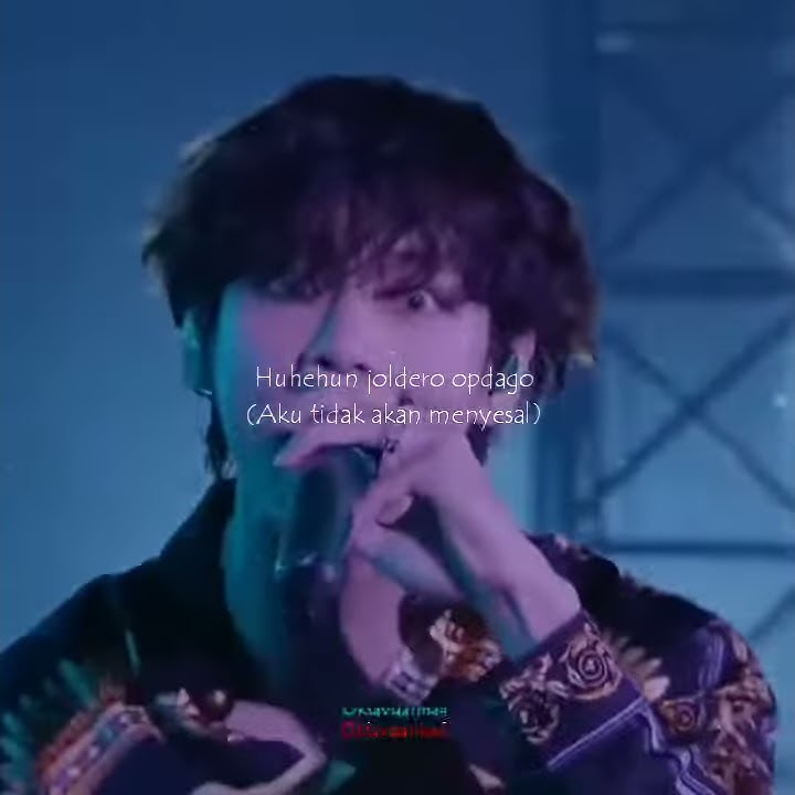 Story WA BTS (방탄소년단) - JUMP (V aka Taehyung Part) [Lyrics dan Terjemahan]