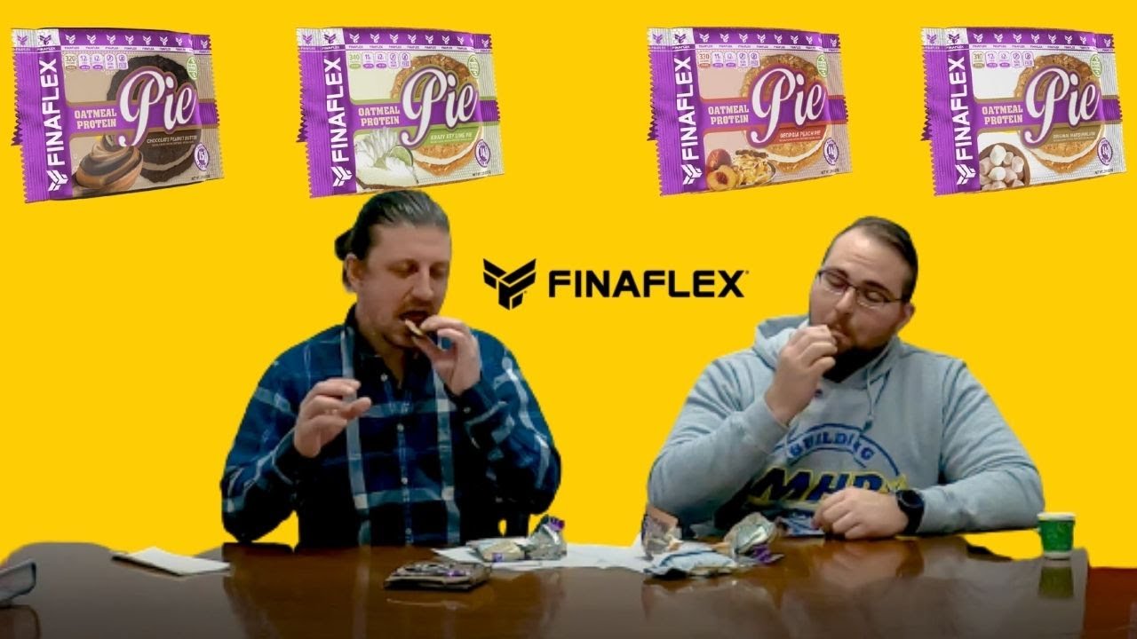 Trying All Flavors of Finaflex Oatmeal Protein Pie's | Our Favorite Functional Food Snack