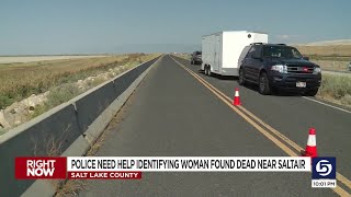 Police Need Help Identifying Woman Found Dead Near Saltair