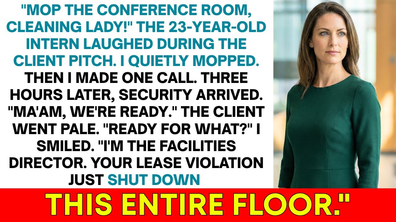 The Intern Called Me 'Cleaning Lady' – I Shut Down His Department in 3 Hours | Corporate Revenge