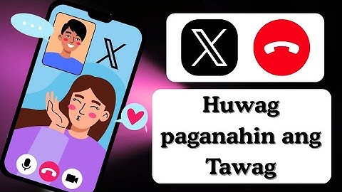 Paano i-disable ang audio at video call sa twitter - Step By Step 