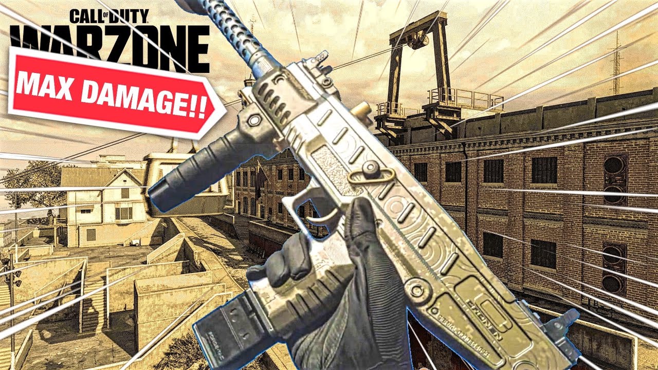 THE MAX DAMAGE UZI IN WARZONE SEASON 6!! 🤯 (Best Uzi Class Setup)