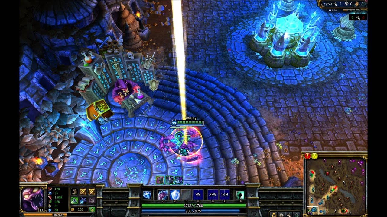 League of Legends Skarner Teleport+Cleanse Ult YouTube