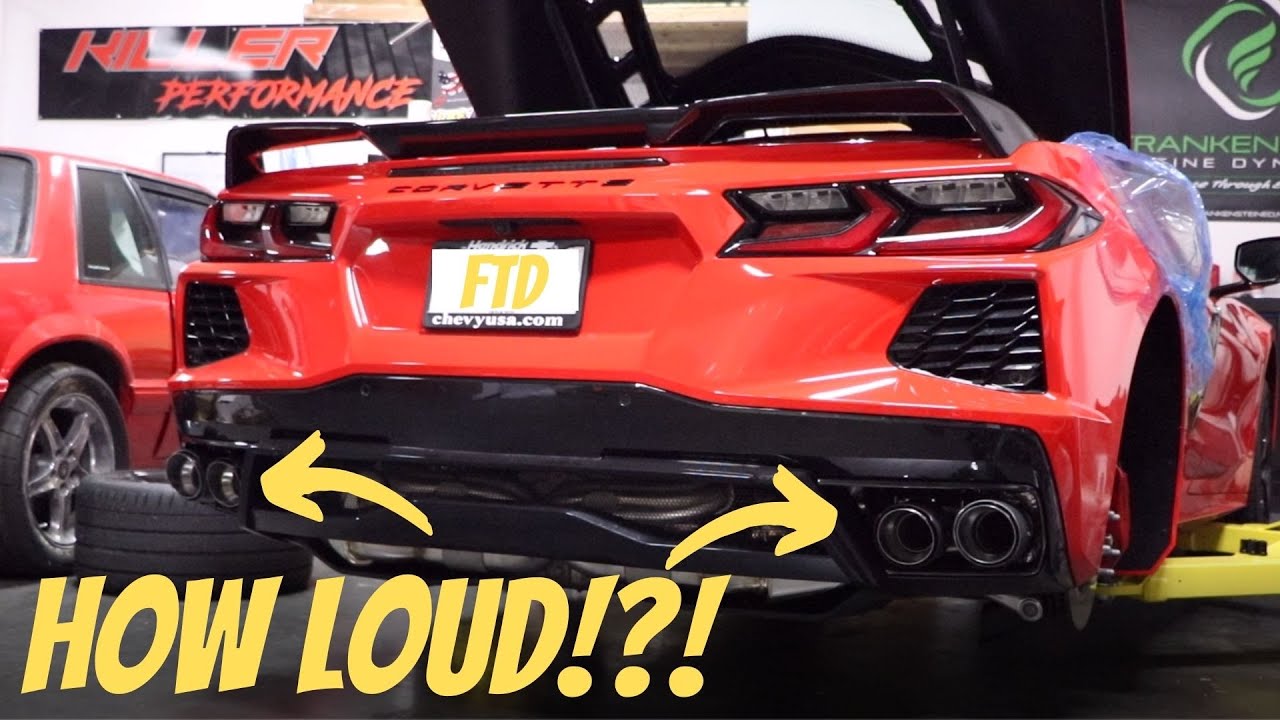 Loudest 2020 C8 Corvette Aftermarket Exhaust?? *Mid Engine Corvette