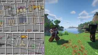 Minecraft Datapack Hatred - All Guns for Version 5.0 + Extra