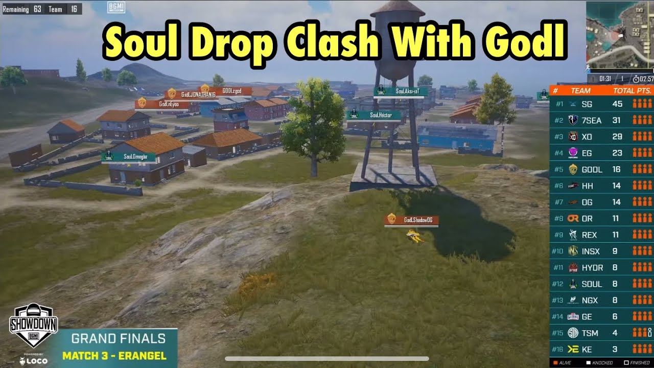 Team Soul Drop Clash with Godlike! - Soul vs Godlike in LAN BMSD