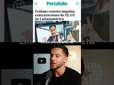 Puedes tener un trabajo desde casa y cobrar en dólares.