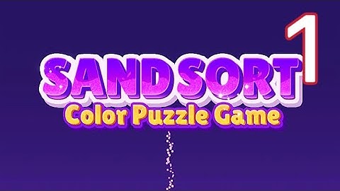 ❤️‍🔥 Sand Sort Color Puzzle Game / Gameplay Walkthrough / Level 1-10
