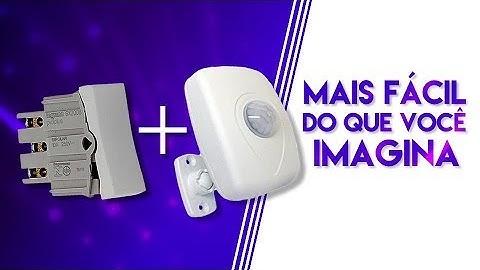 Como INSTALAR INTERRUPTOR PARALELO TREE WAY com SENSOR DE PRESENÇA?