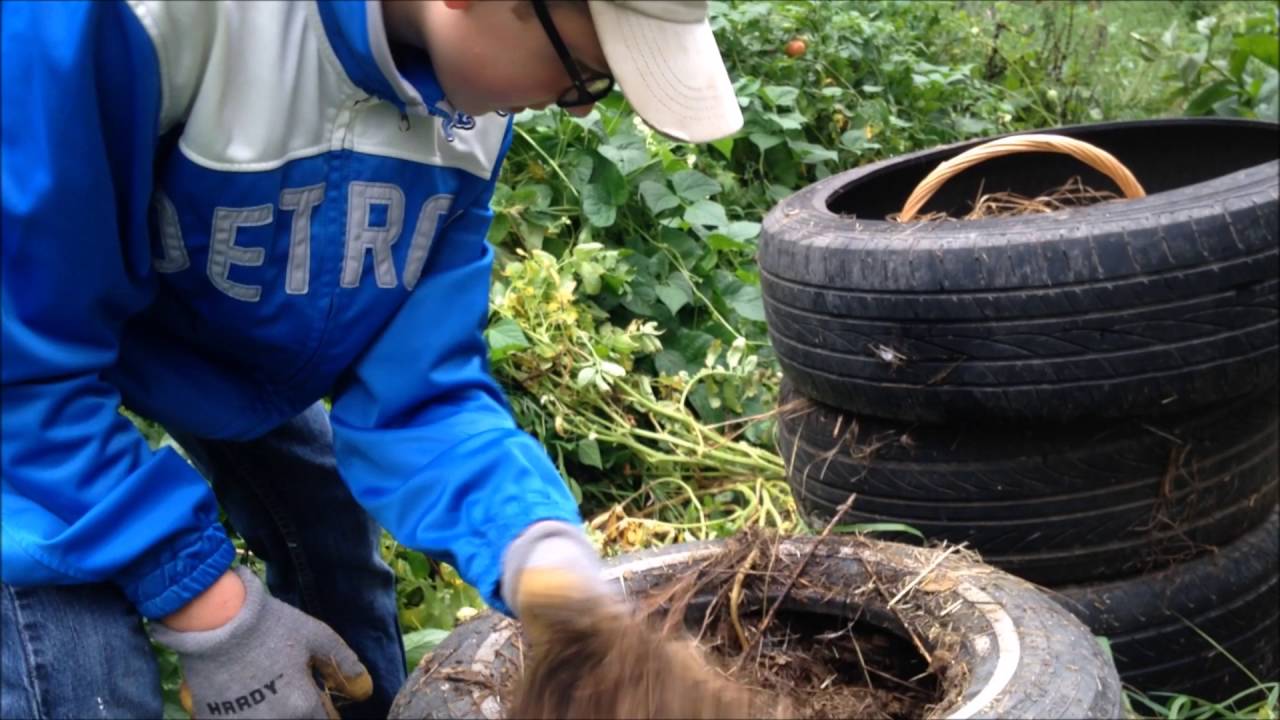 Potato Tire Tower