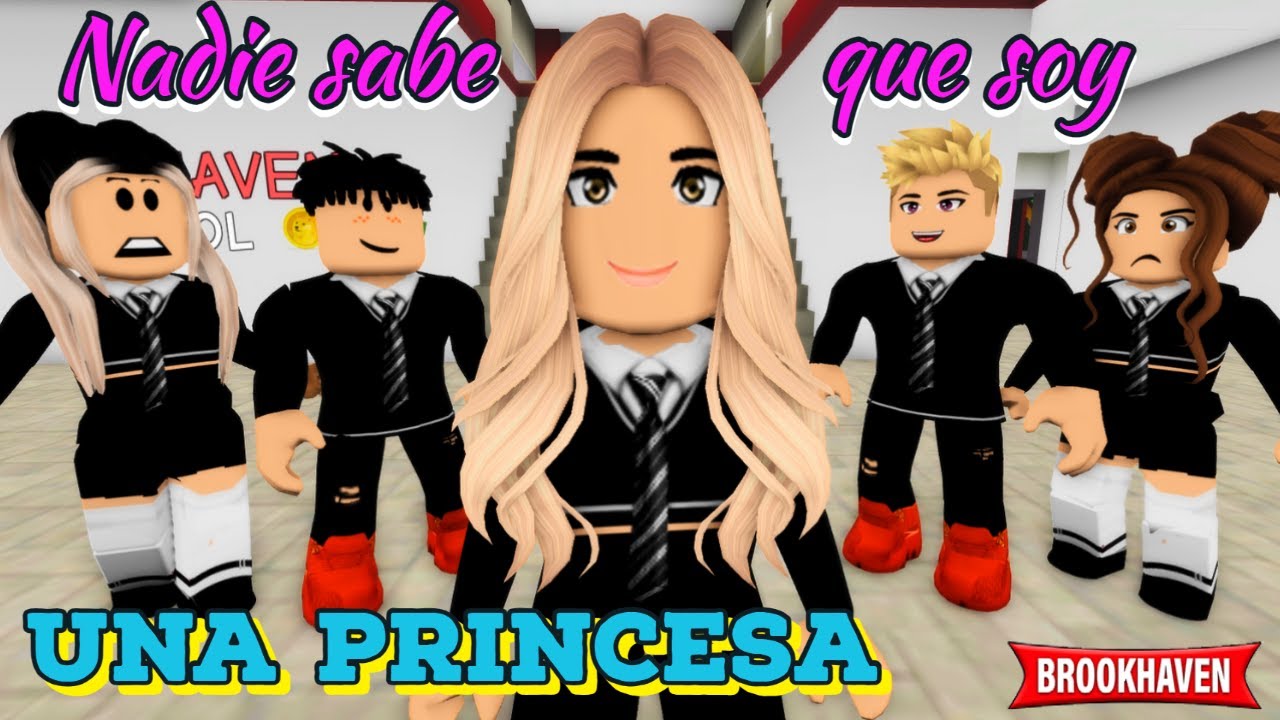 NADIE SABE QUE SOY UNA PRINCESA-Parte 2-FINAL|Mini Pelicula|Roblox Brookhaven rp🏡historias de roblox