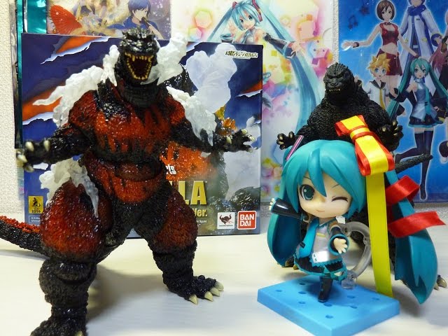 プレバン限定】S.H.MonsterArts ゴジラ【1995】 Ultimate Burning Ver