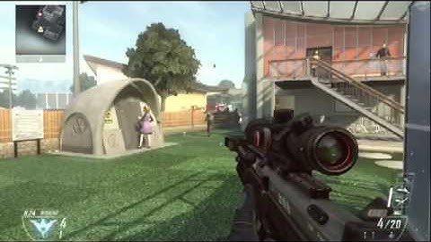 Black Ops 2 | How To Quick Scope With The DSR50 Voice Tutorial