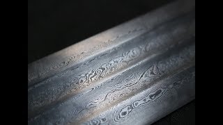 Forging a epic fantasy sword part 1.