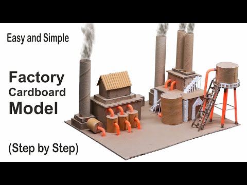 Factory Cardboard model