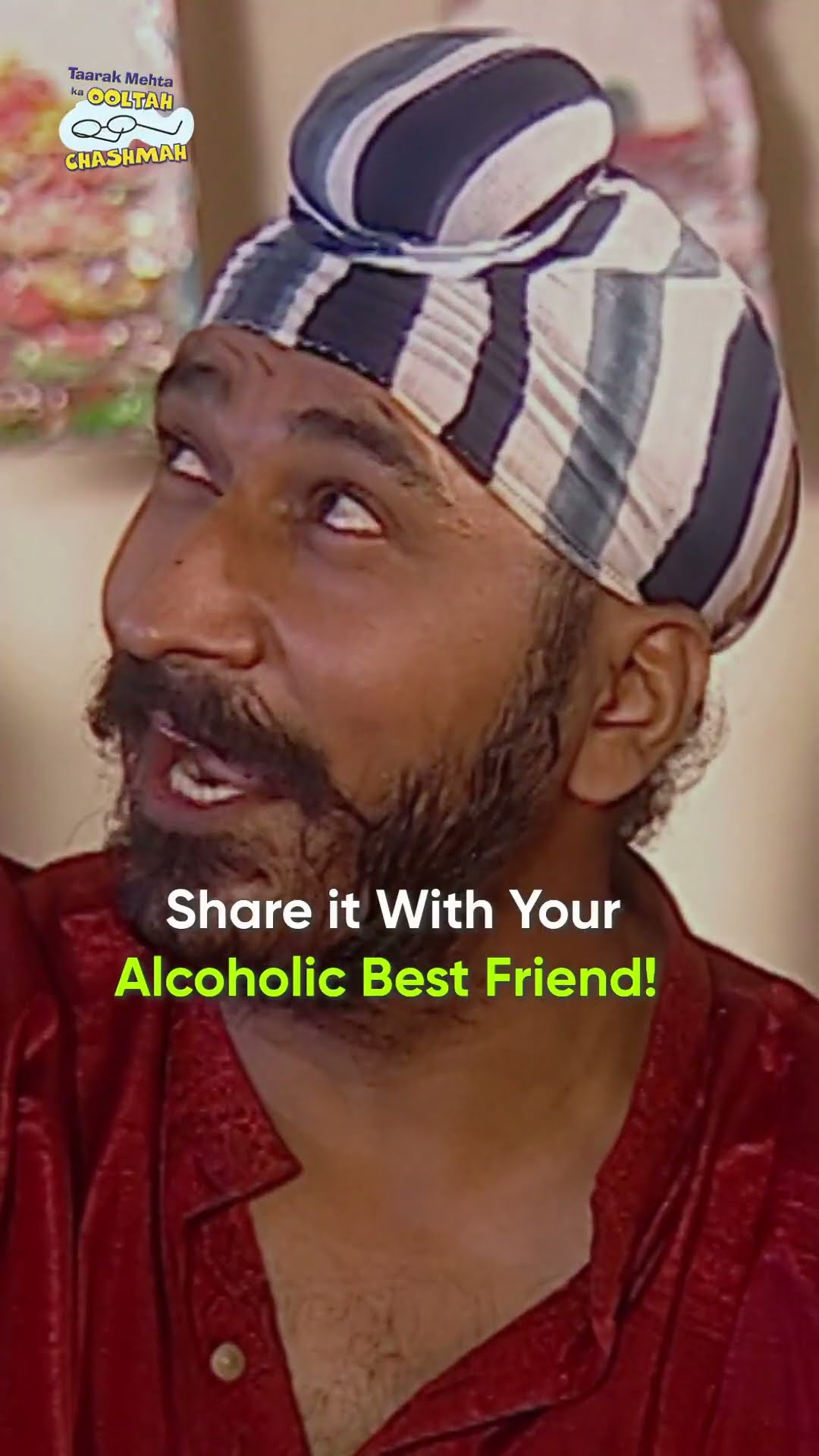 Share it with your alcoholic friend!#tmkoc #funny #comedy #relatable #shorts #funnyshorts