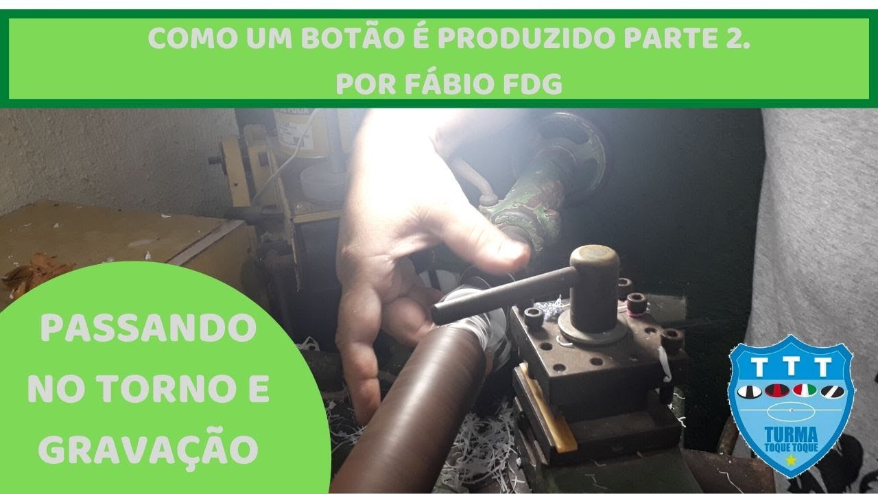 Futebol de Botão - Como um botão é produzido por Fábio FDG - parte 3