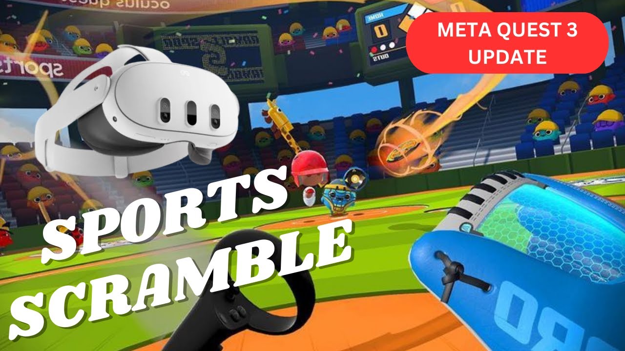 Sports Scramble Meta Quest 3 Gameplay Crazy Games YouTube